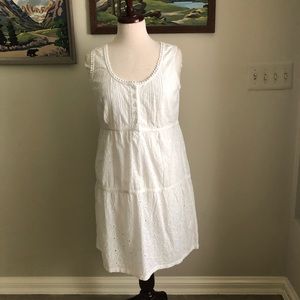 Prana Cotton Eyelet Dress